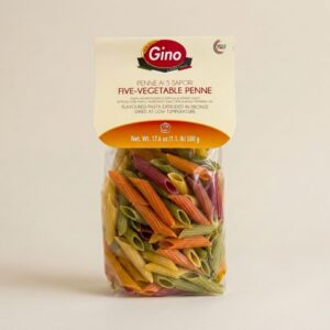 Gino - Bronze Extruded 5-Veggie Penne - 1lb