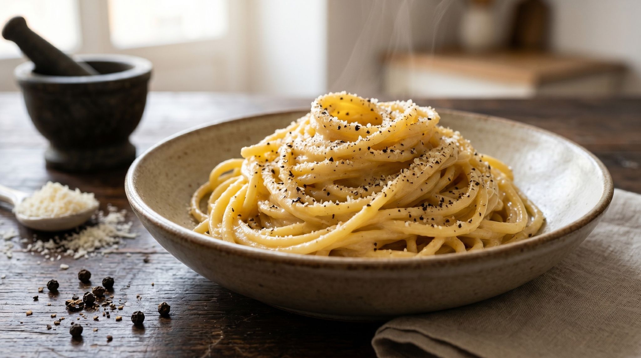 The Secret to Flawless Cacio e Pepe (And Why Cream is Forbidden)