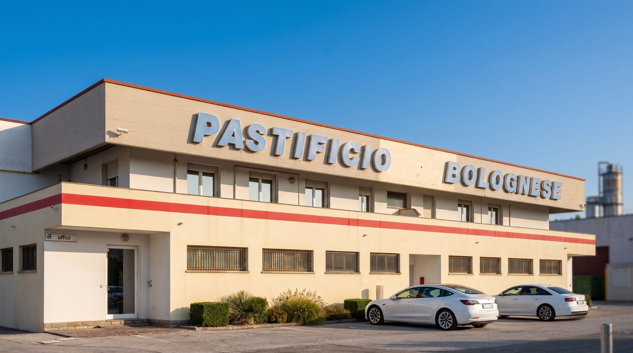 Pastificio Bolognese headquarters and manufacturing plant in Bologna, Italy.