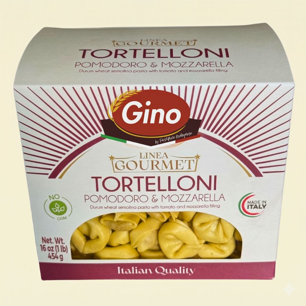 Gino - Caprese Style Tomato & Mozzarella Tortelloni - 1lb