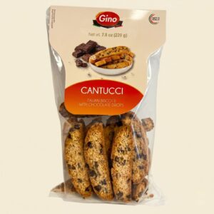 Gino - Premium Rich Chocolate Cantucci (Italian Biscotti)
